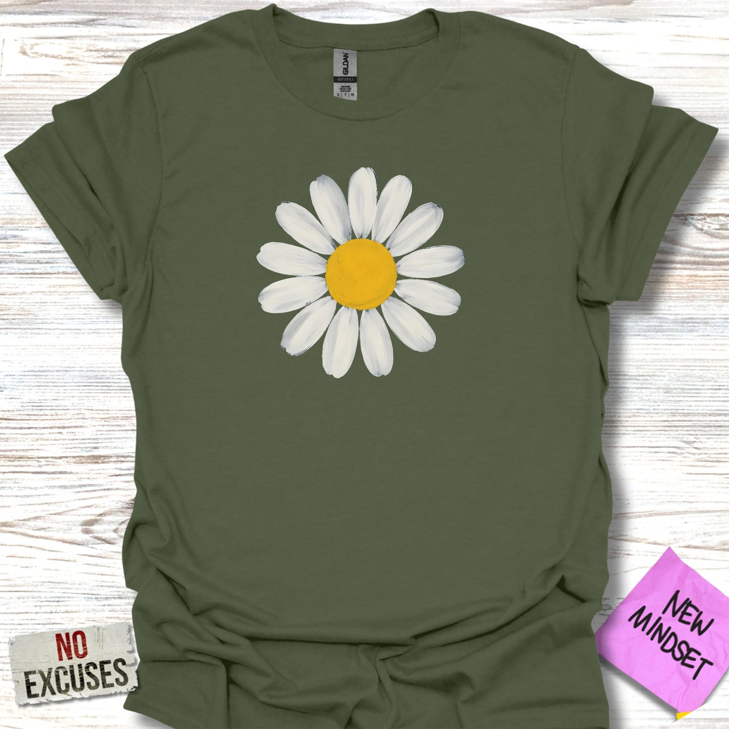 Cute Daisy Graphic Tee Perfect Relax Outfit T-Shirt product