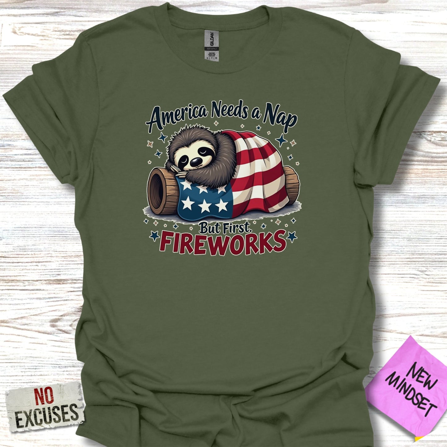 America Needs a Nap But First Fireworks product type