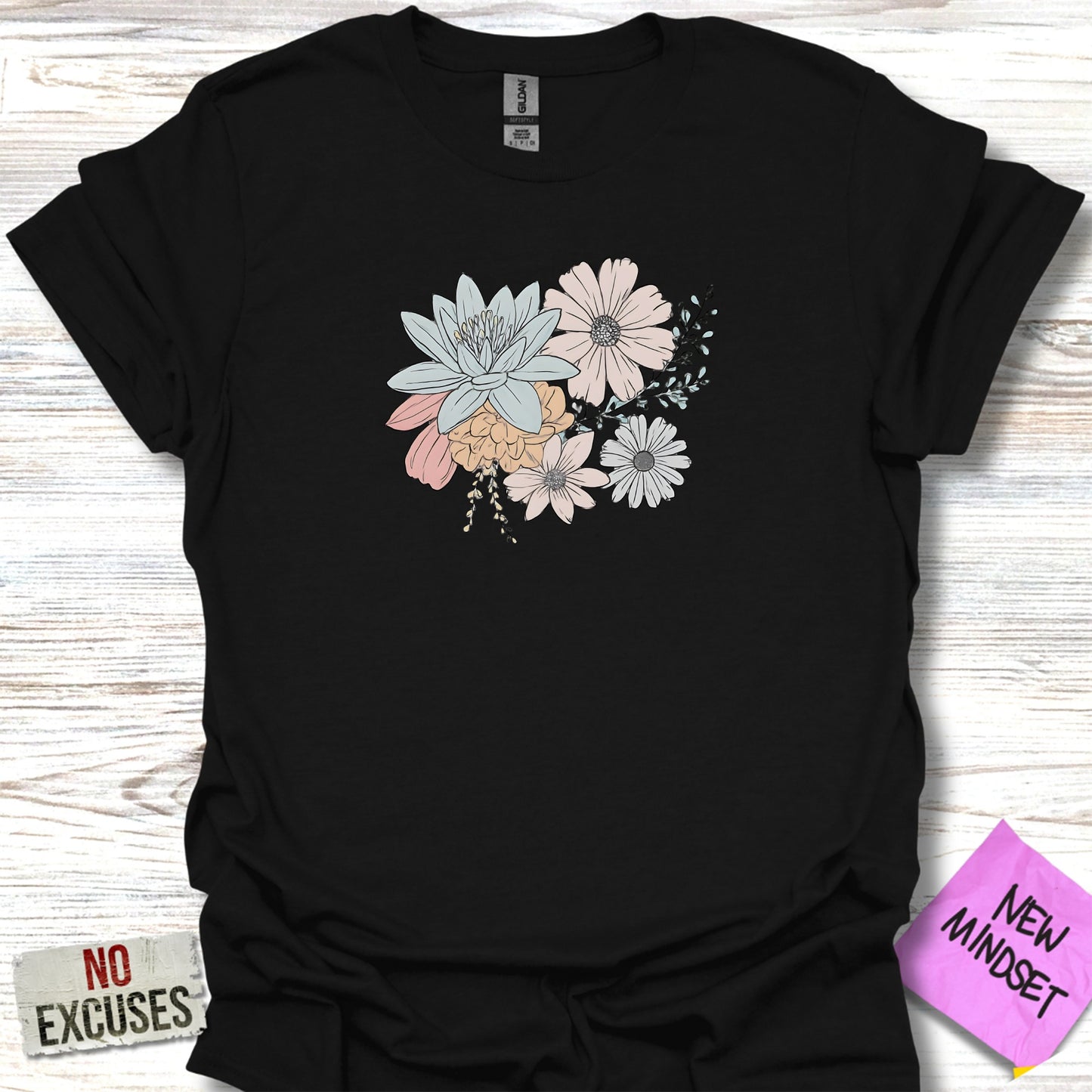 Floral Bouquet Graphic Tee Shirt product type
