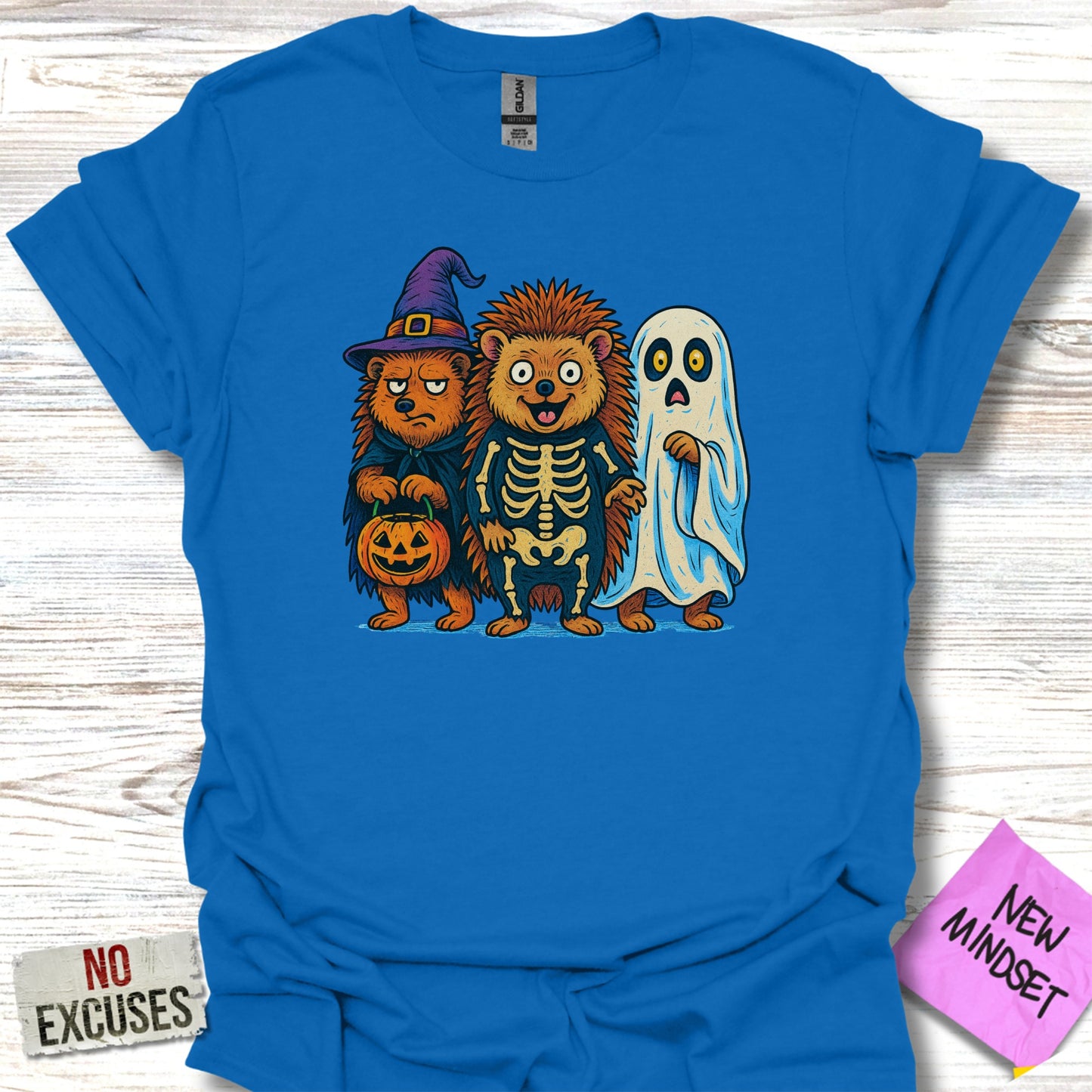 Funny Halloween Characters Graphic T-Shirt product type