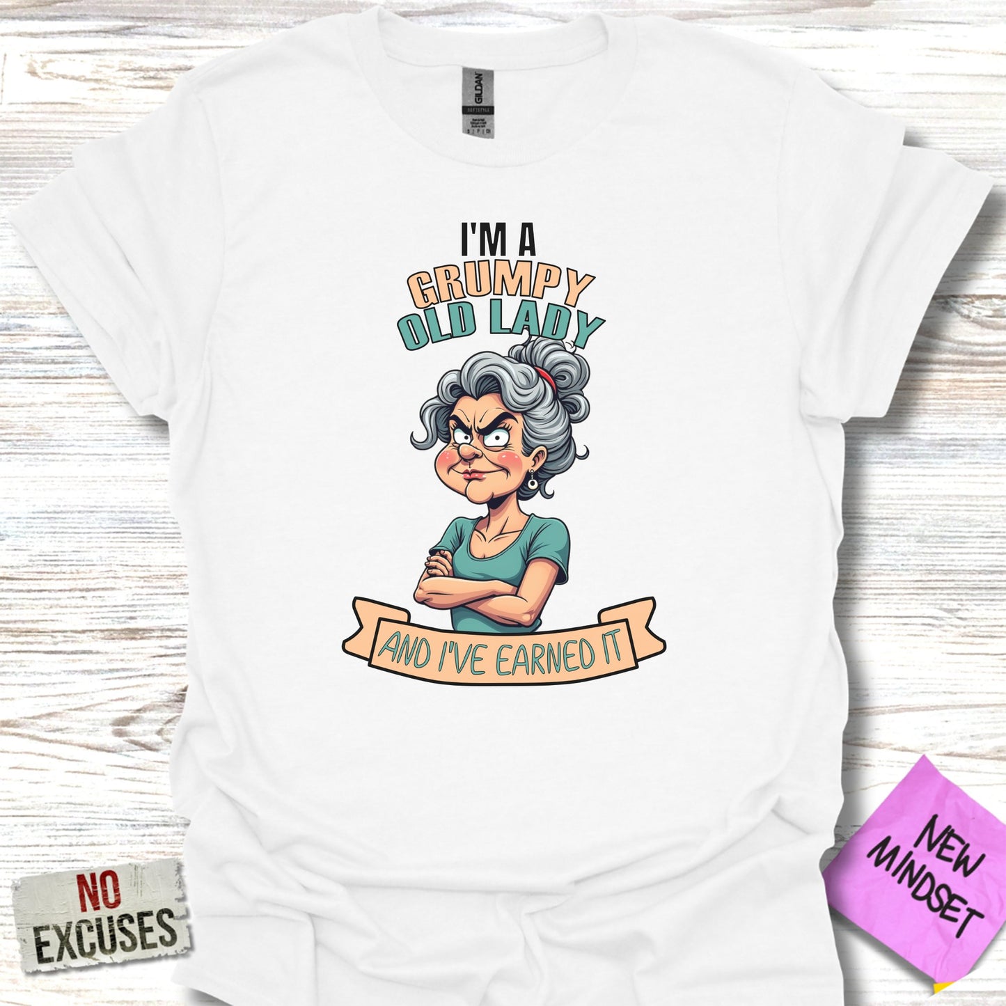 I'm A Grumpy Old Lady And I've Earned It product type