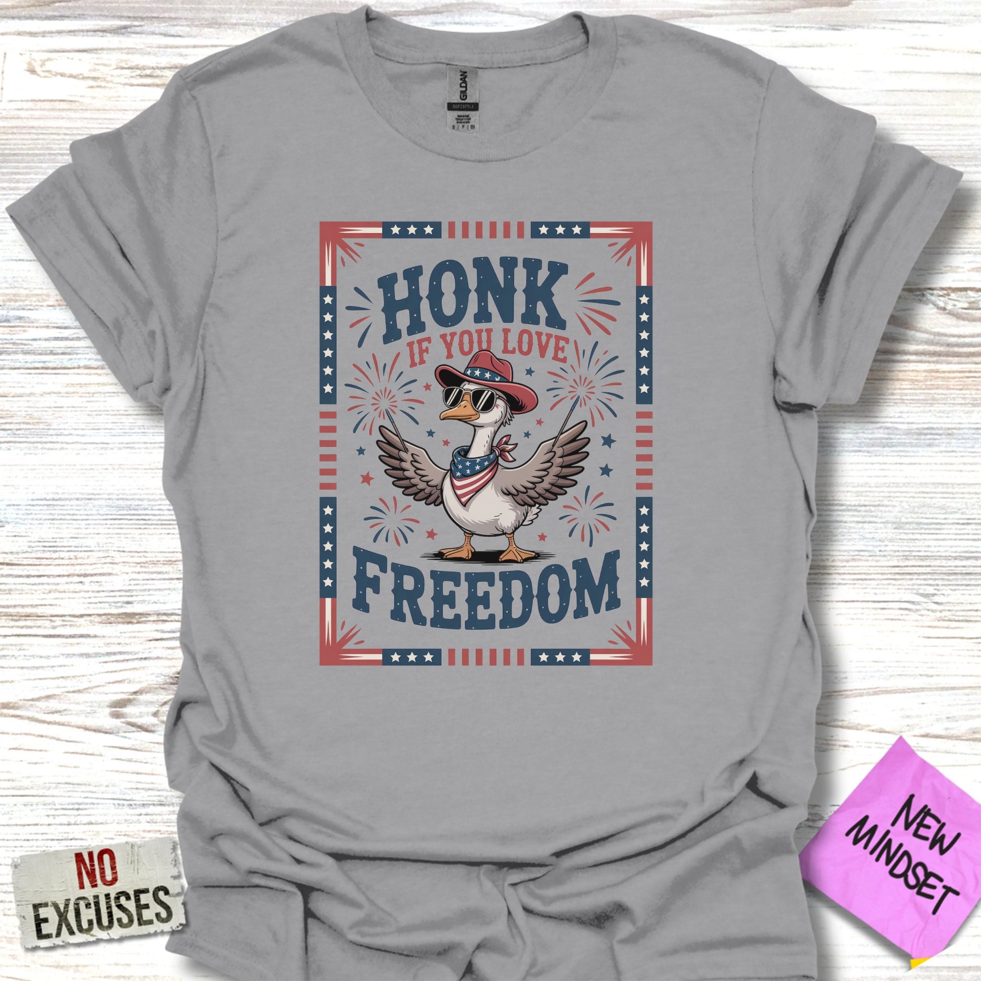 Honk If You Love Freedom Graphic T-Shirt product type