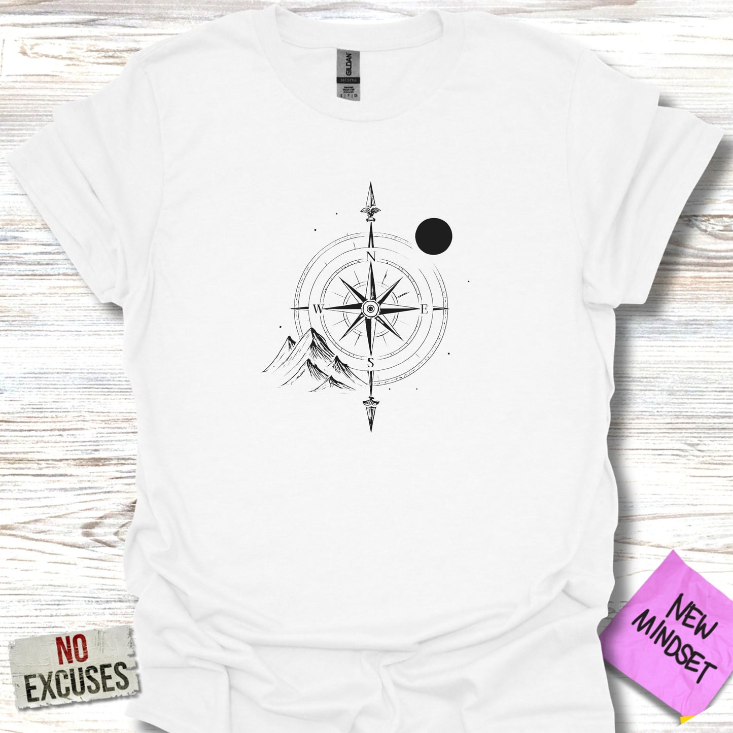 Mountain Compass Graphic Tee shirt product type