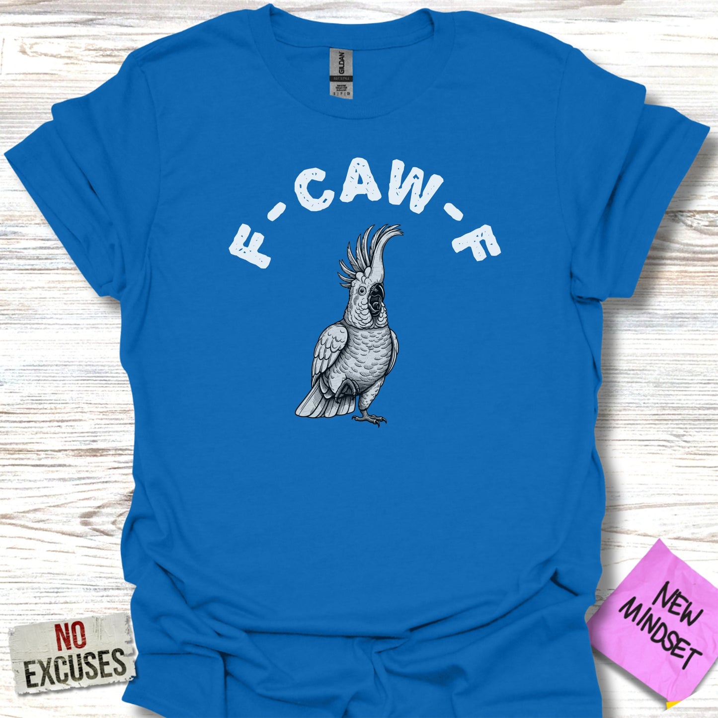 Funny Cockatoo Graphic Tee Perfectly Comfy T-Shirt Product Type