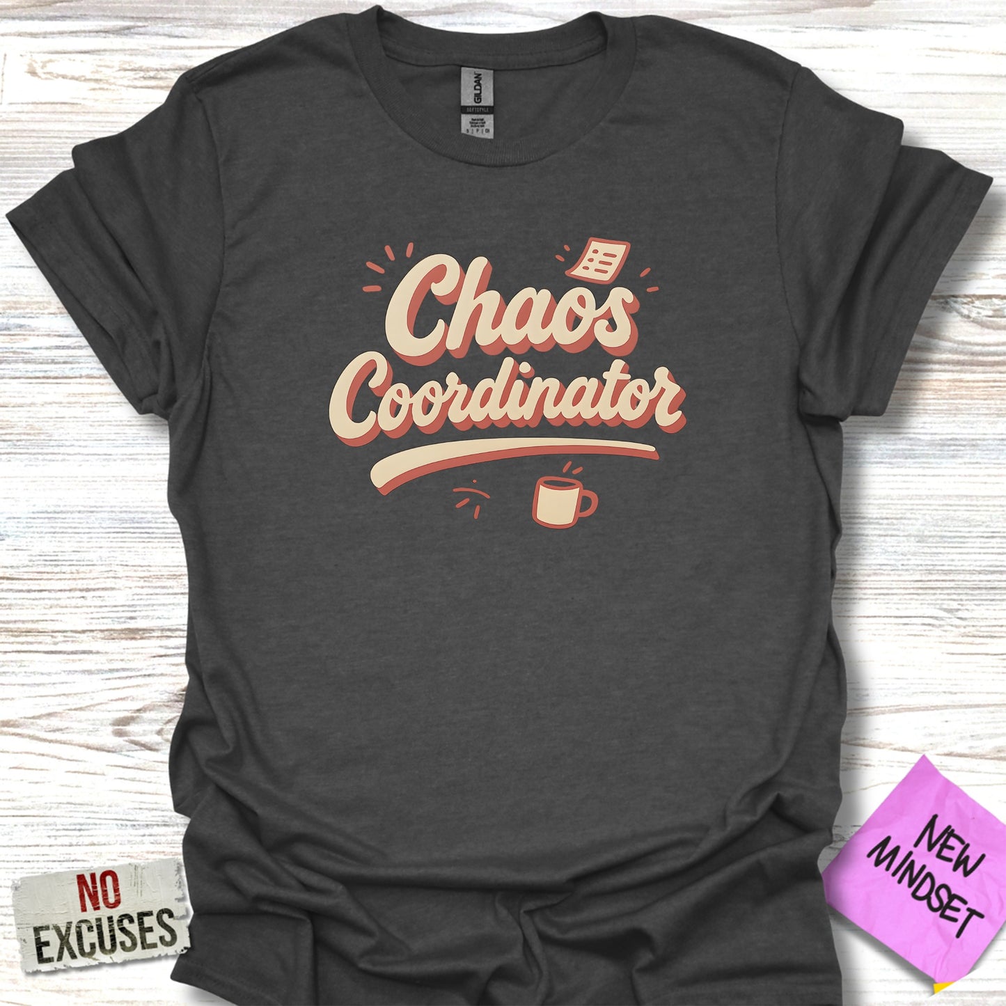 Fun Chaos Coordinator Graphic Tee Shirt product type