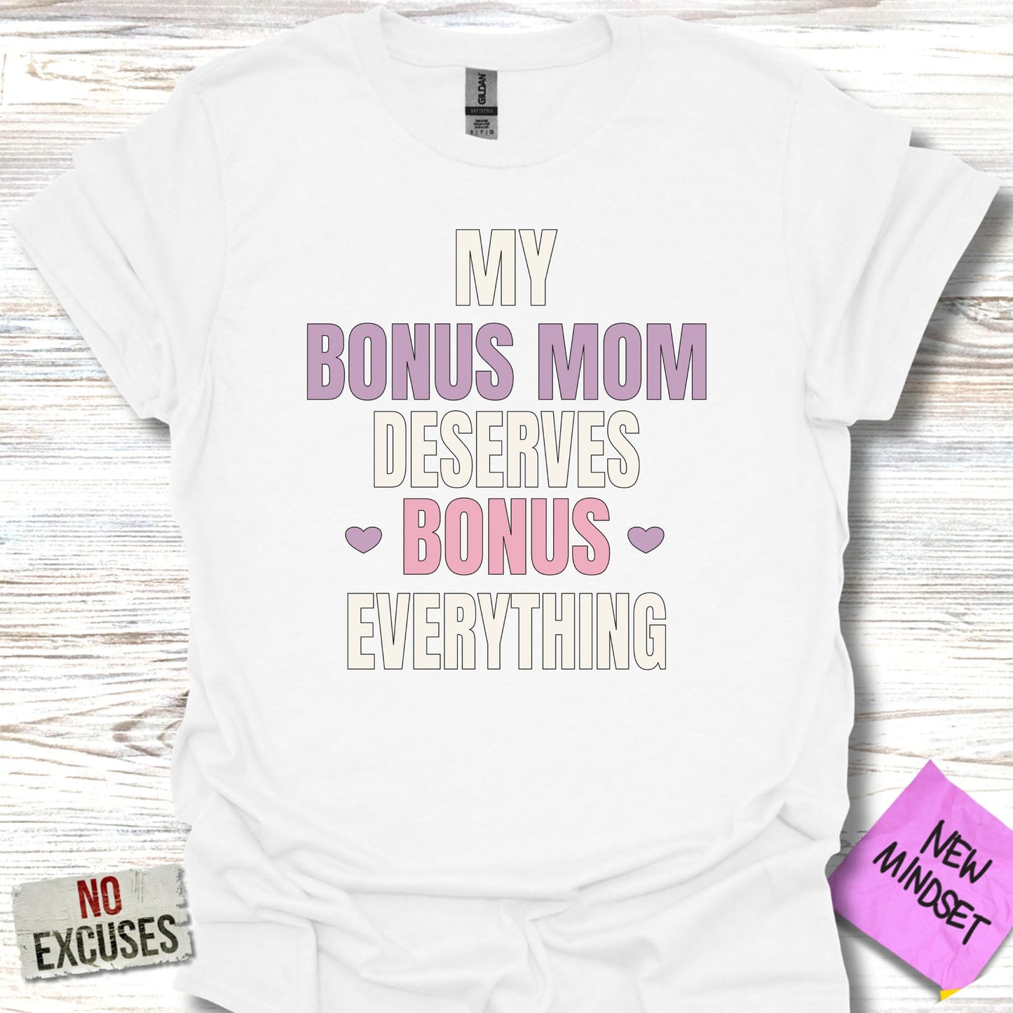 My Bonus Mom Deserves Bonus Everything Shirt Product