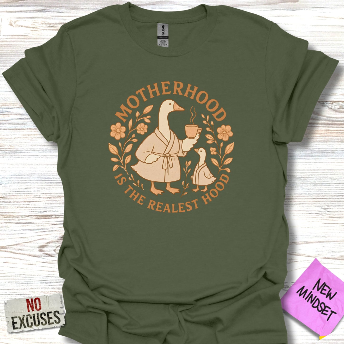 Motherhood is The Realest Hood T-Shirt product