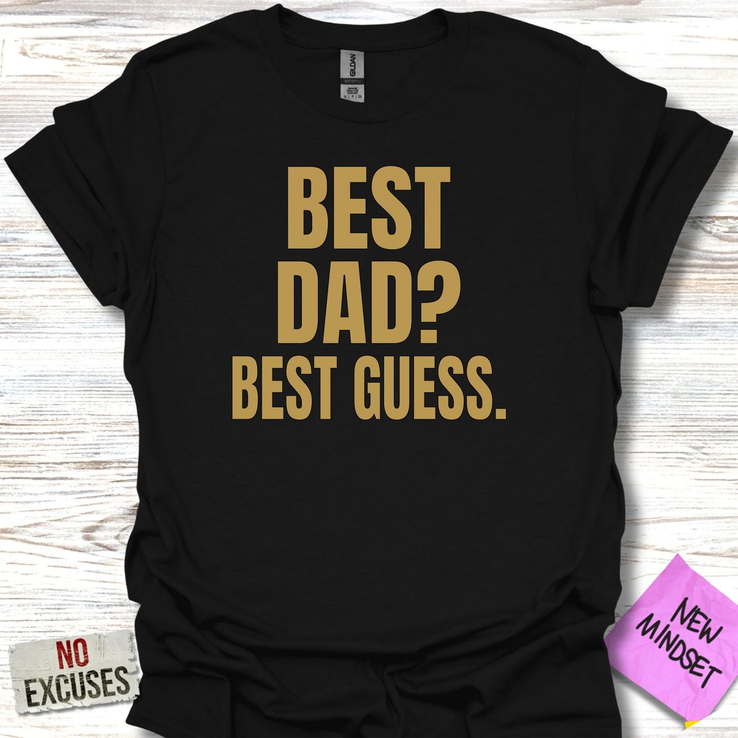 Best Dad Best Guess Funny Graphic Tee product