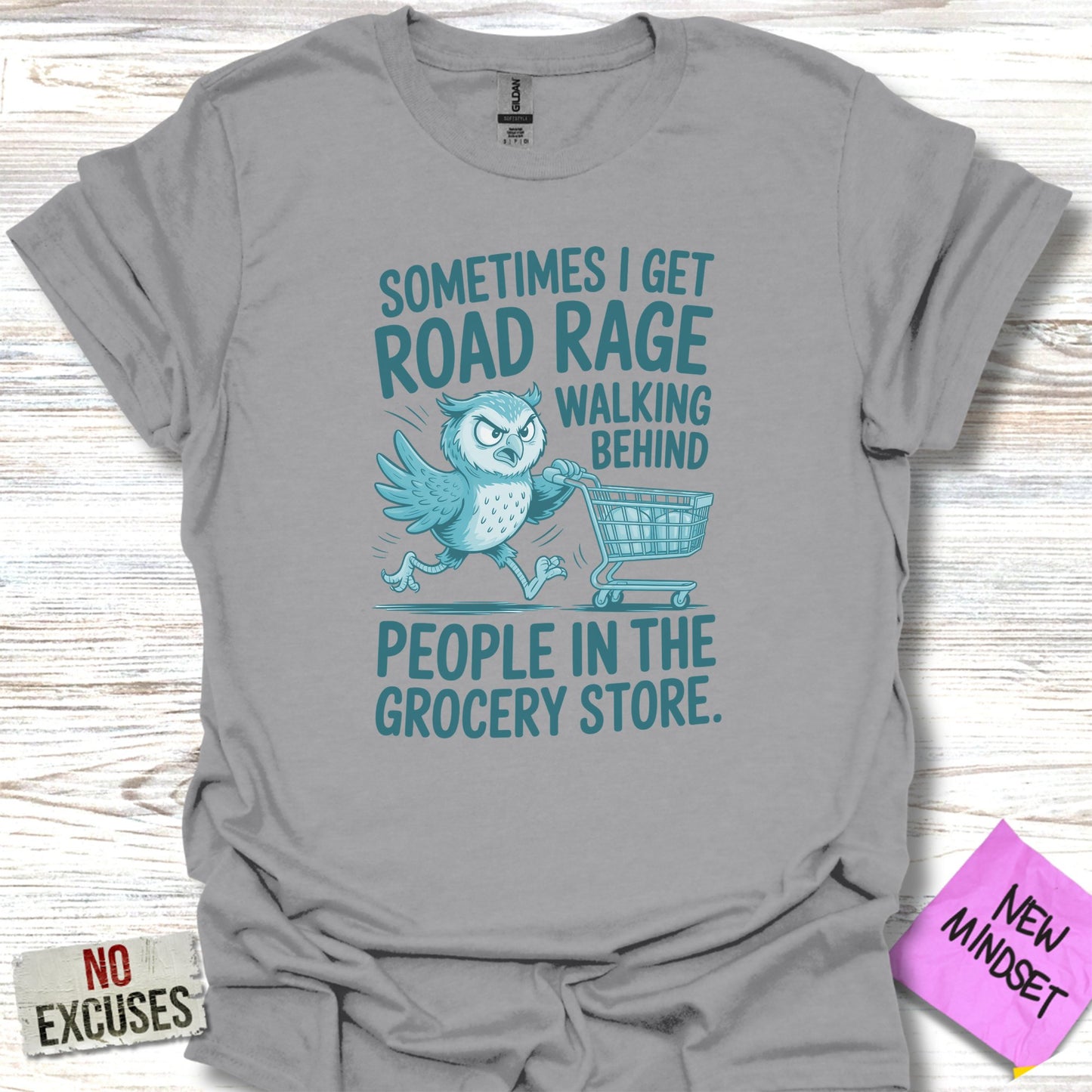 Sometimes I Get Road Rage Funny Owl T Shirt product