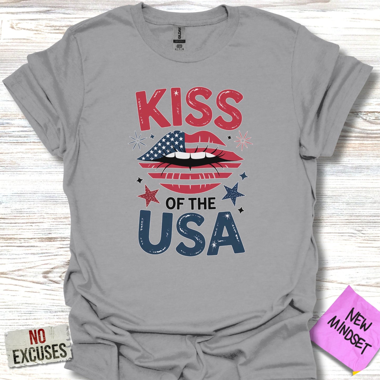 Kiss of the USA Graphic Tee Shirt product type