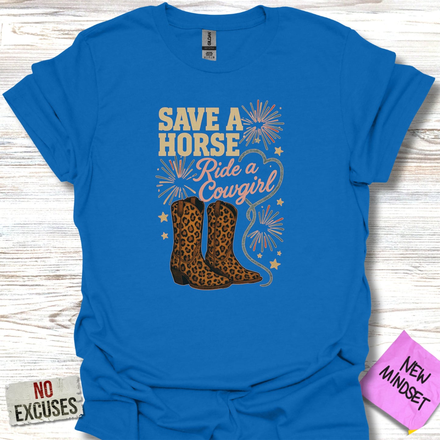 Save a Horse Ride a Cowgirl Graphic T-Shirt product