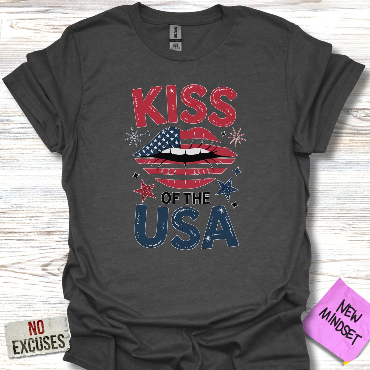 Kiss of the USA Patriotic T-shirt product type