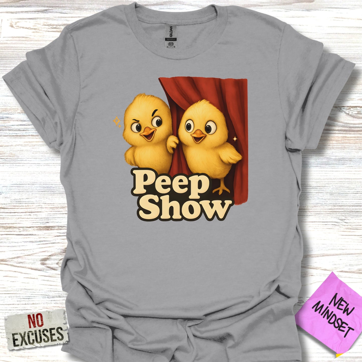 Peep Show Design Graphic Chicken Lover Hearty product