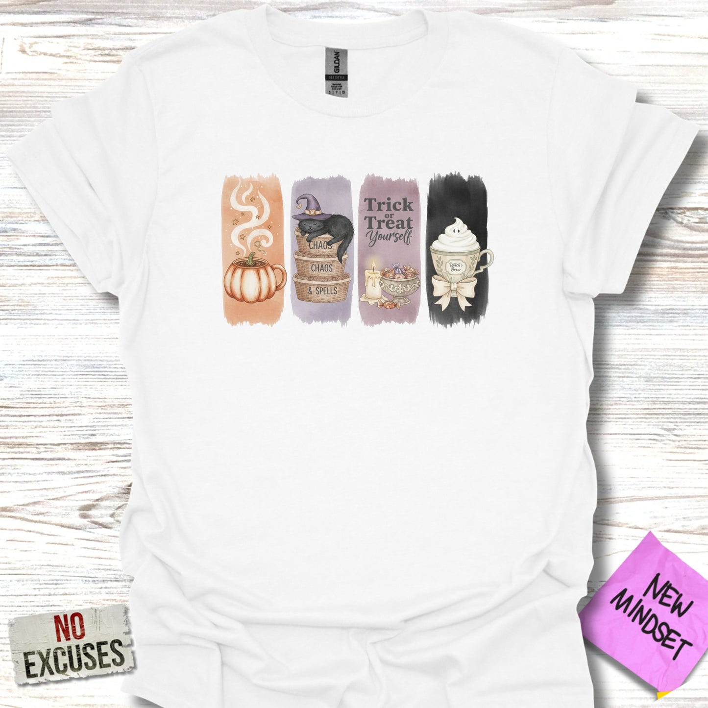Trick Treat Yourself Halloween Design T-Shirt product type