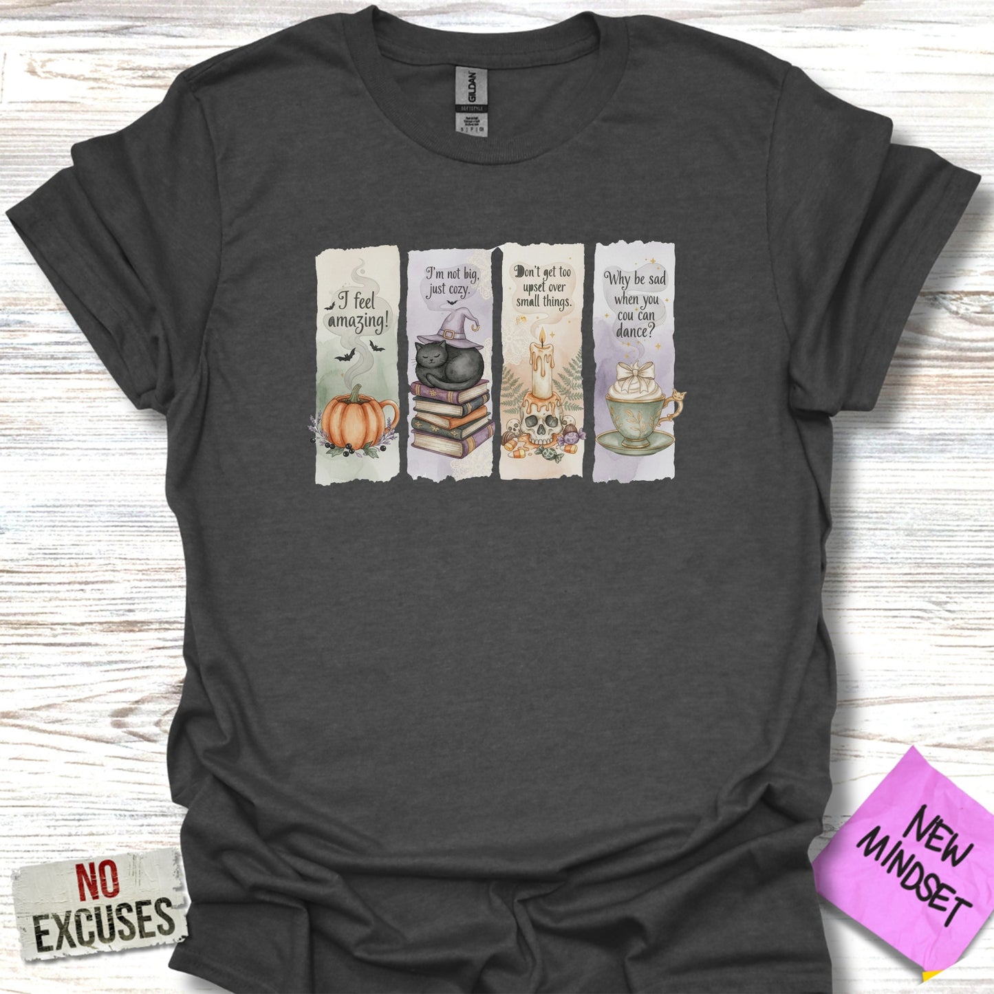 Inspirational Quotes Graphics on Dark T-shirt product
