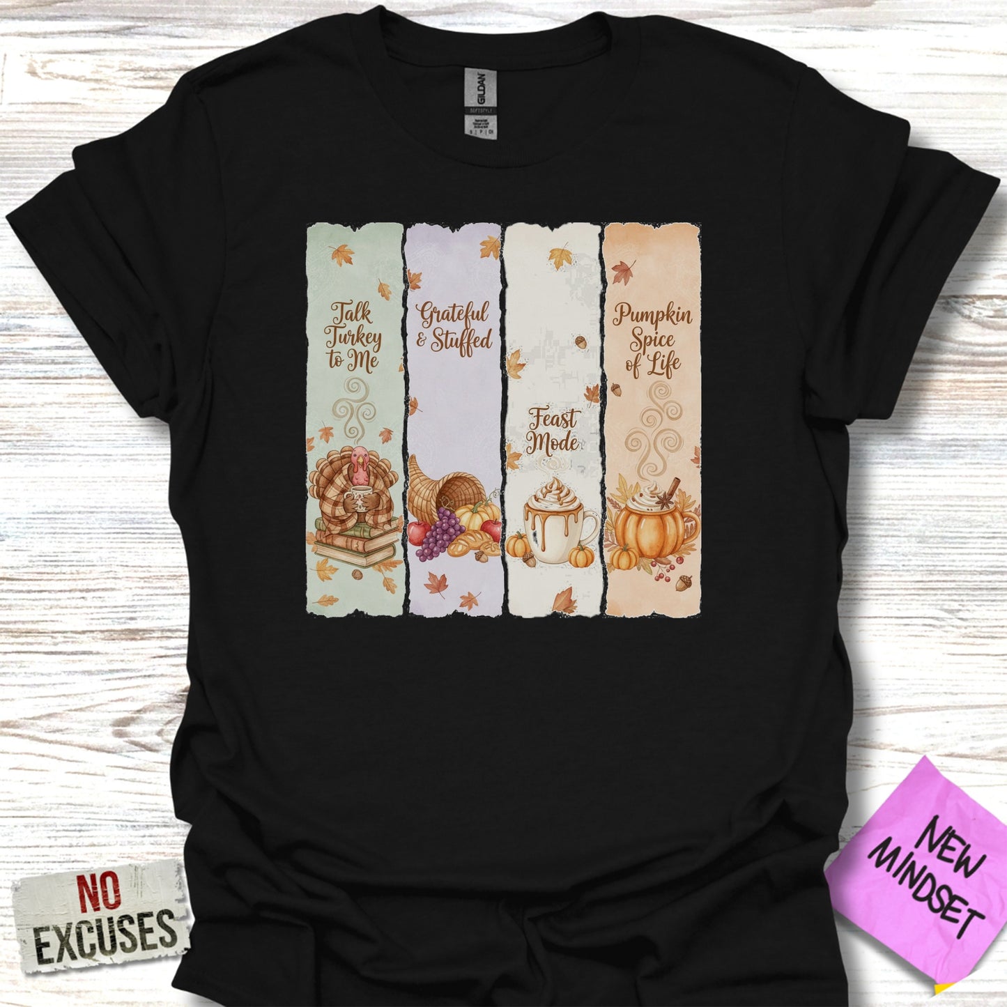 Fall Inspired Cozy Autumn Vibes Festive Graphic Shirt Product