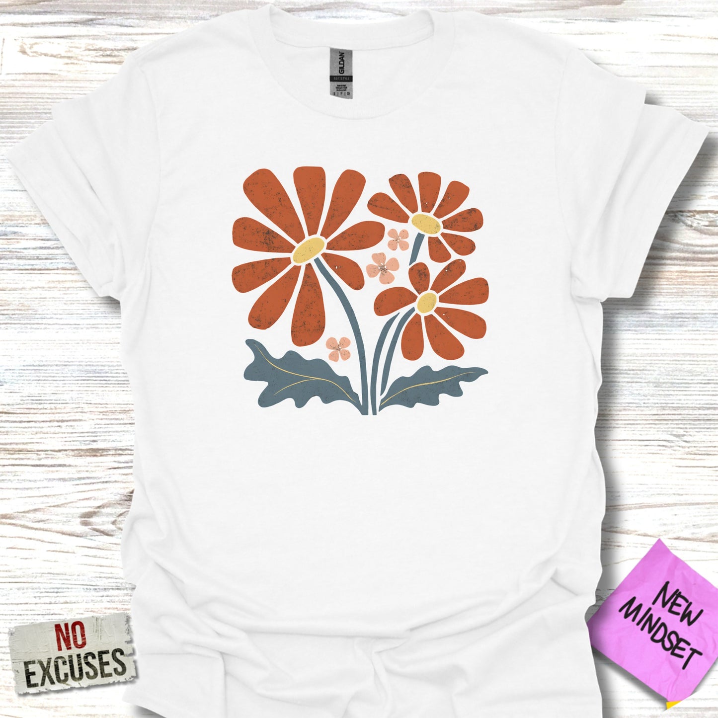Vintage Florals Graphic Print Casual Style Shirt product