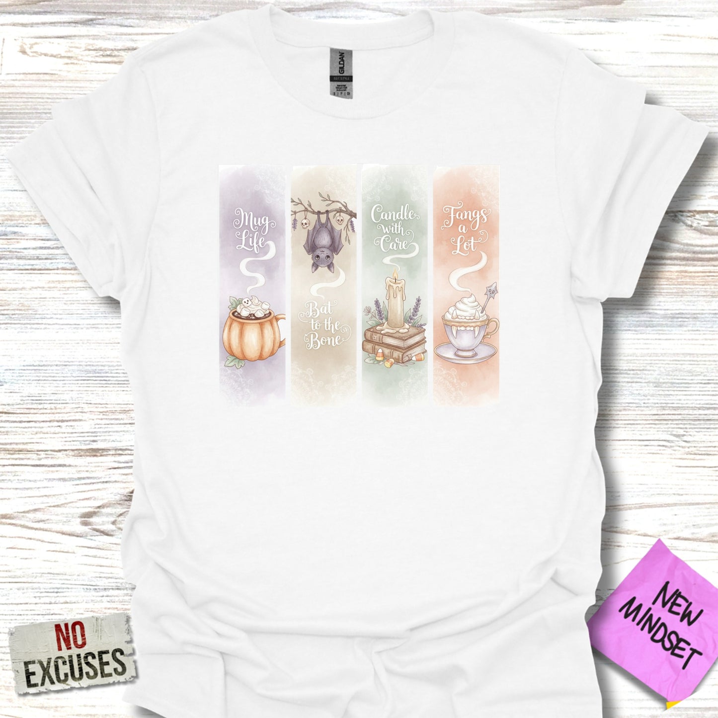 Cozy Autumn Vibes and Fantasy Book Lover T-Shirt product
