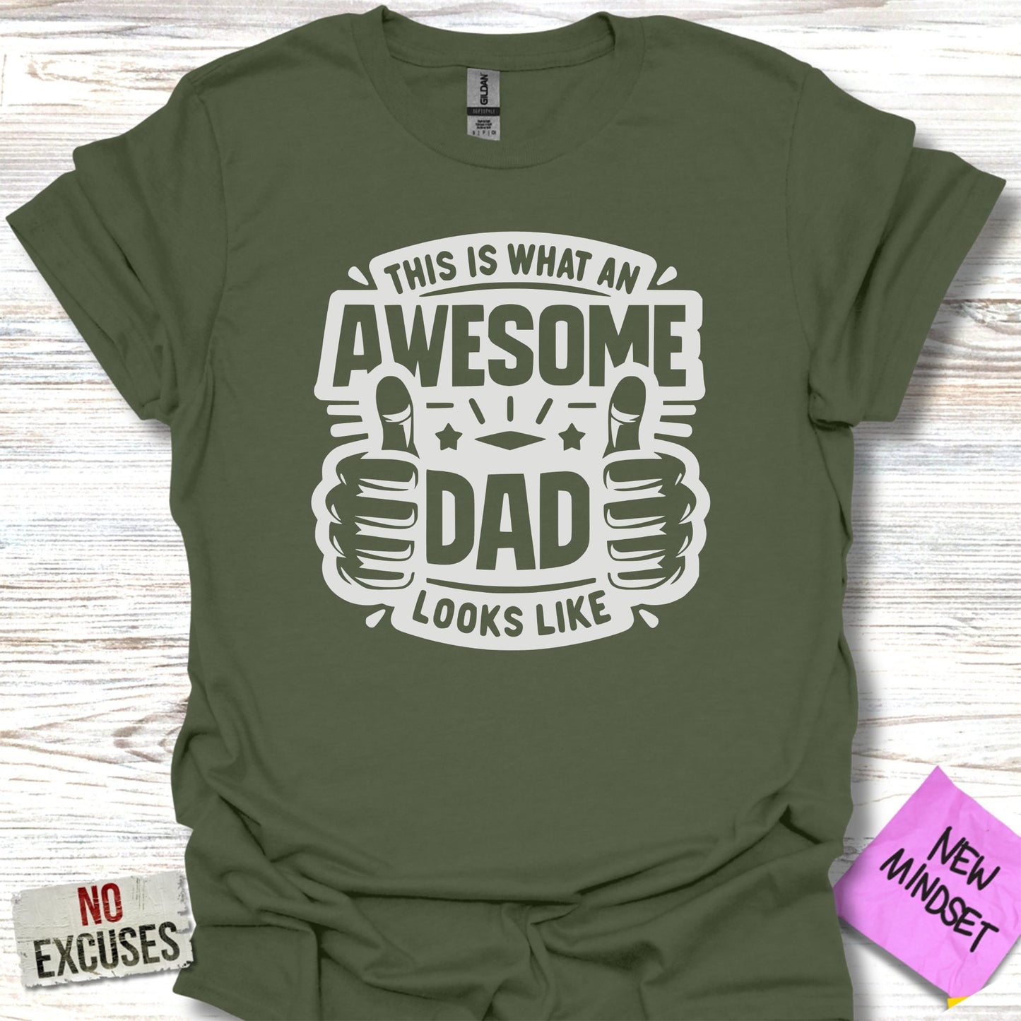 This is What an Awesome Dad Looks Like T-shirt product