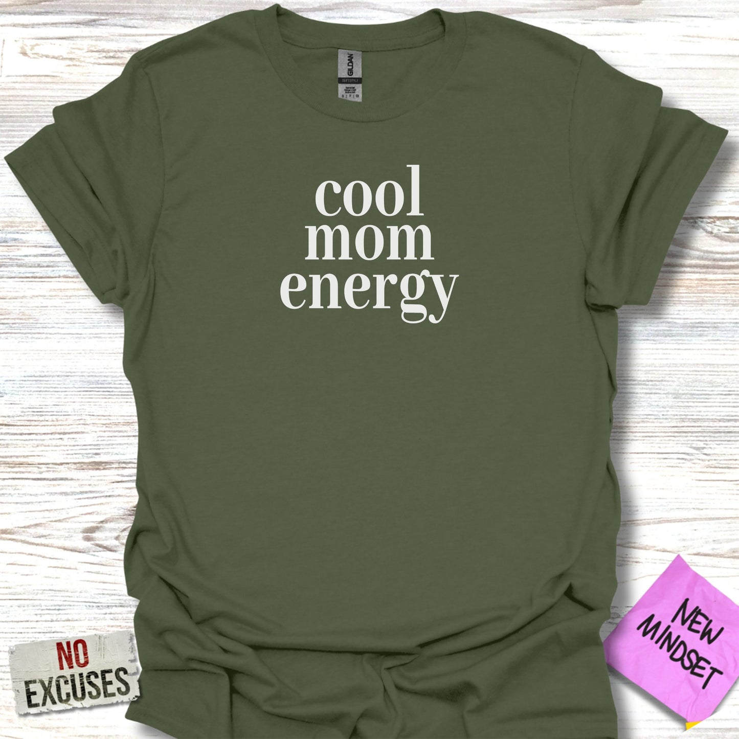Cool Mom Energy Comfortable T-Shirt Unisex Product