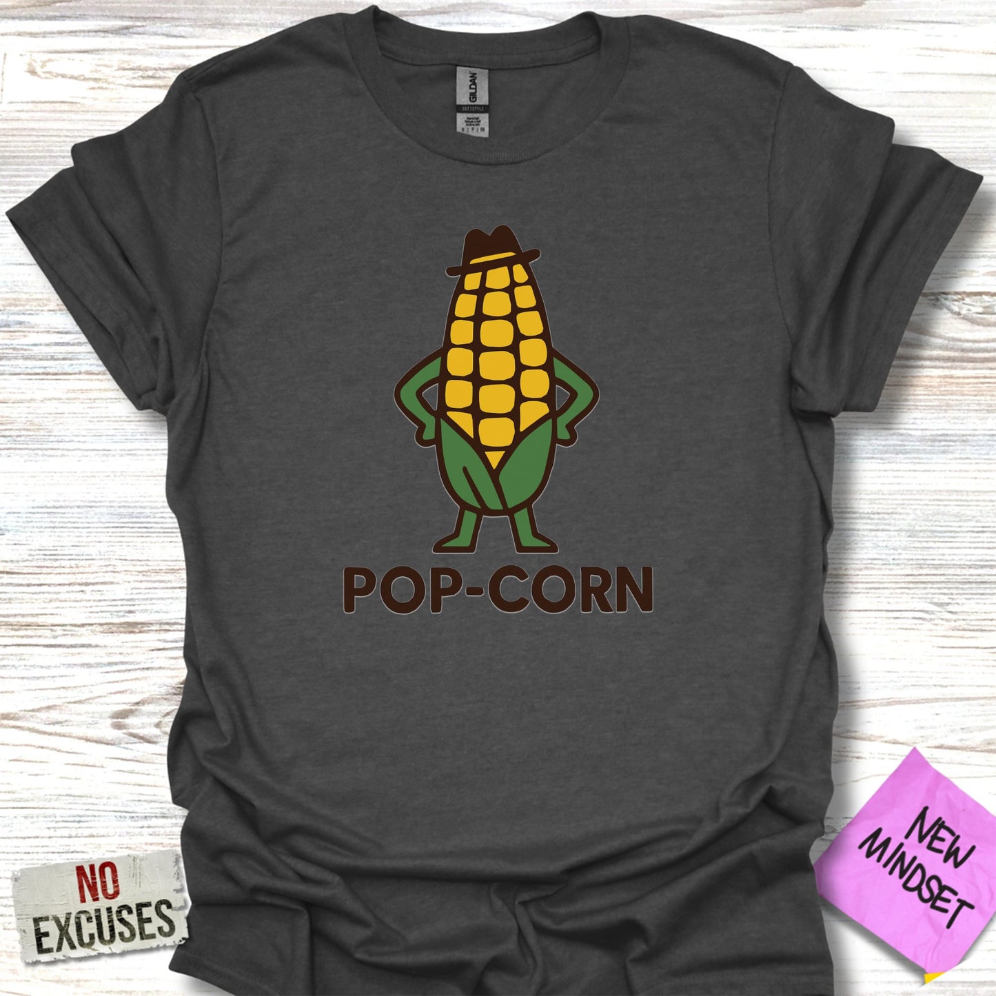 Pop-Corn Character Design Graphic Tee product