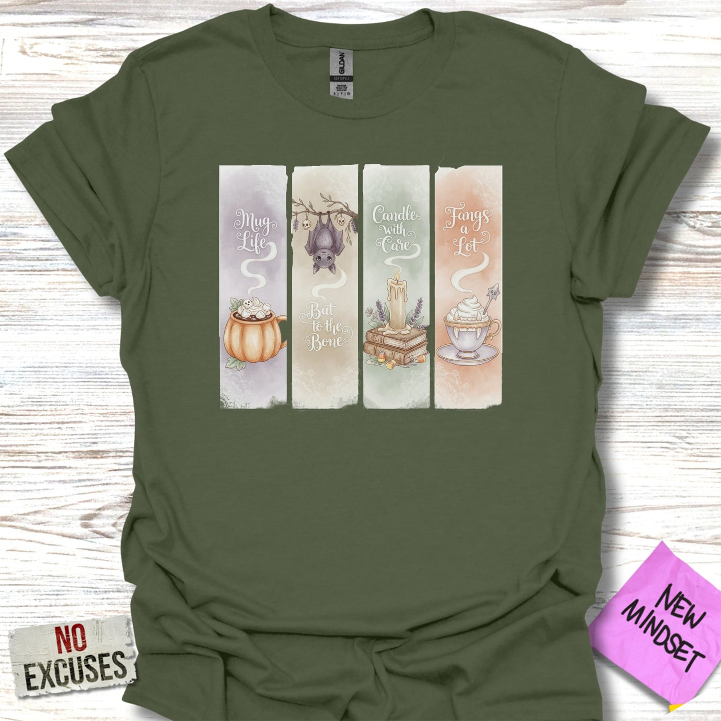 To the Bone and Fangs a Lot Printed T-shirt Product