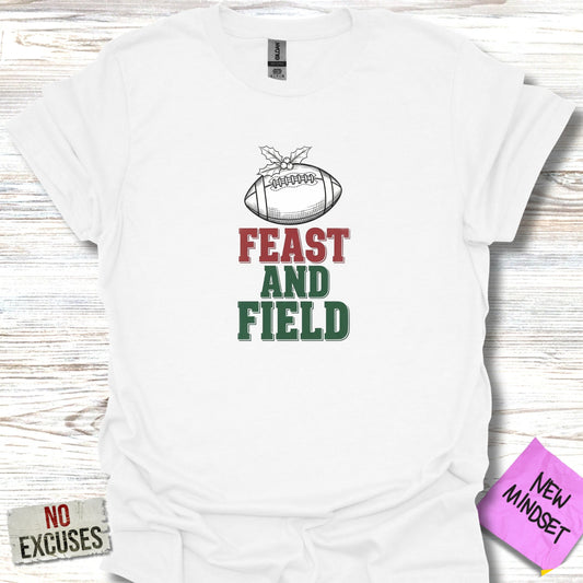 Feast and Field Football Graphic T-Shirt product