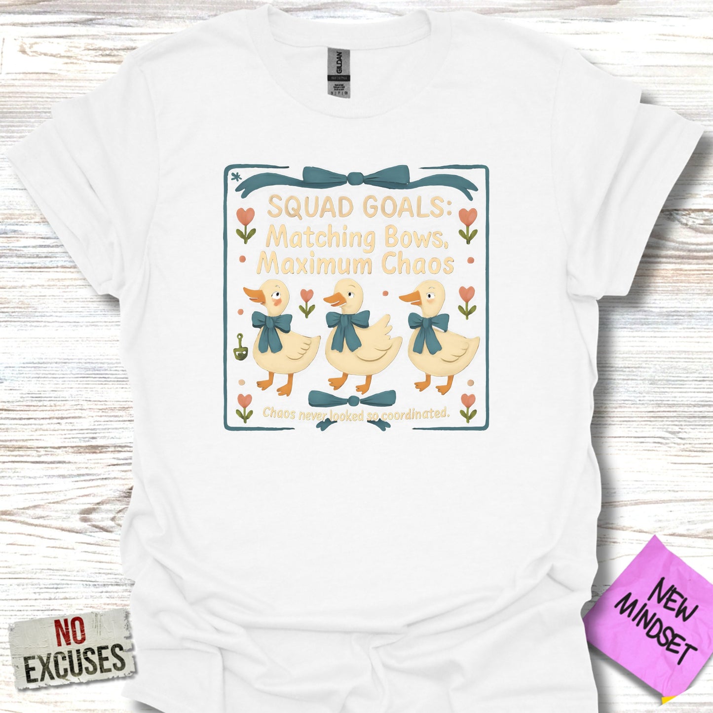 Squad Goals Matching Bows Maximum Chaos T-shirt product type