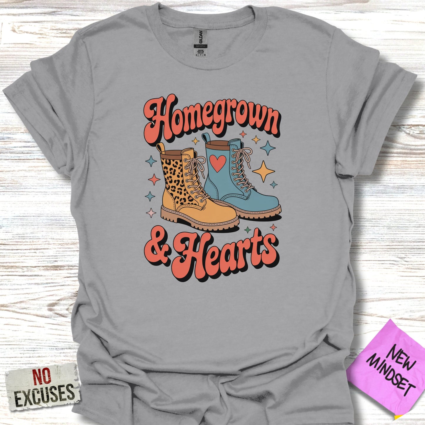Homegrown & Hearts Graphic Tee Casual Top product