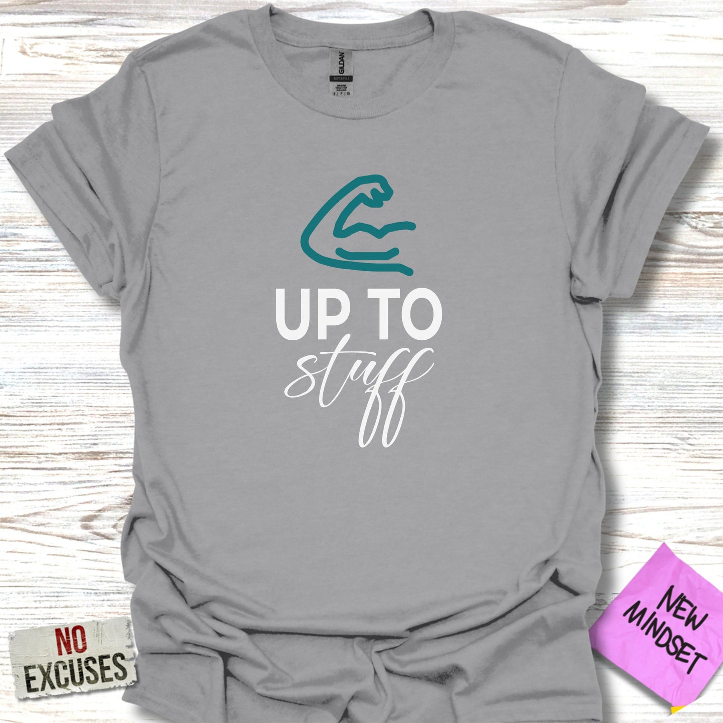 Up To Stuff New Mindset Motivational T-shirt product type