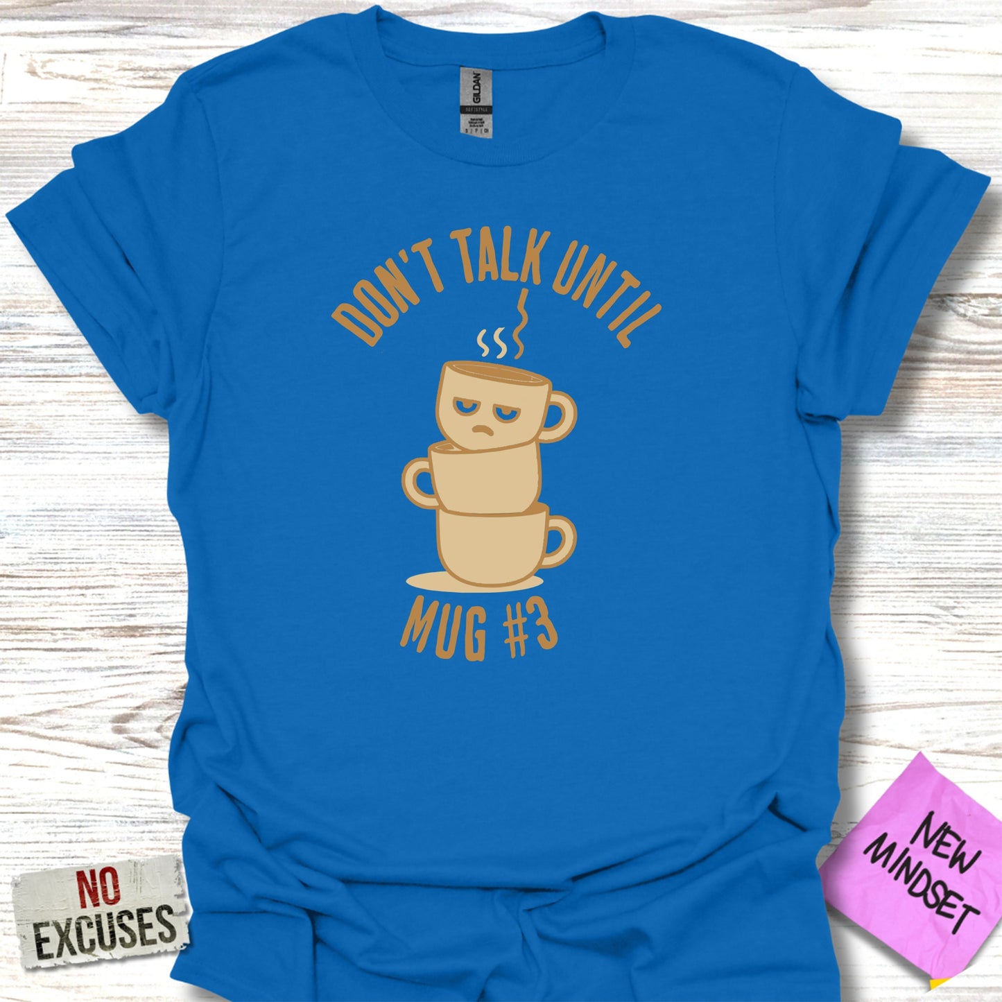 Don't Talk Until Mug #3 Graphic T-shirt product