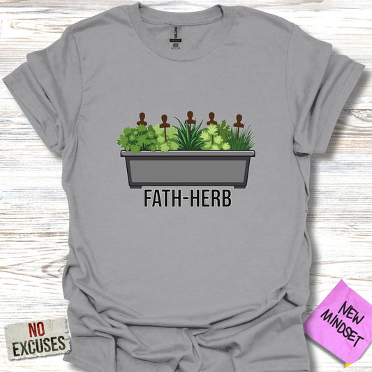 Unique Fath-Herb Graphic Design T-Shirt Product