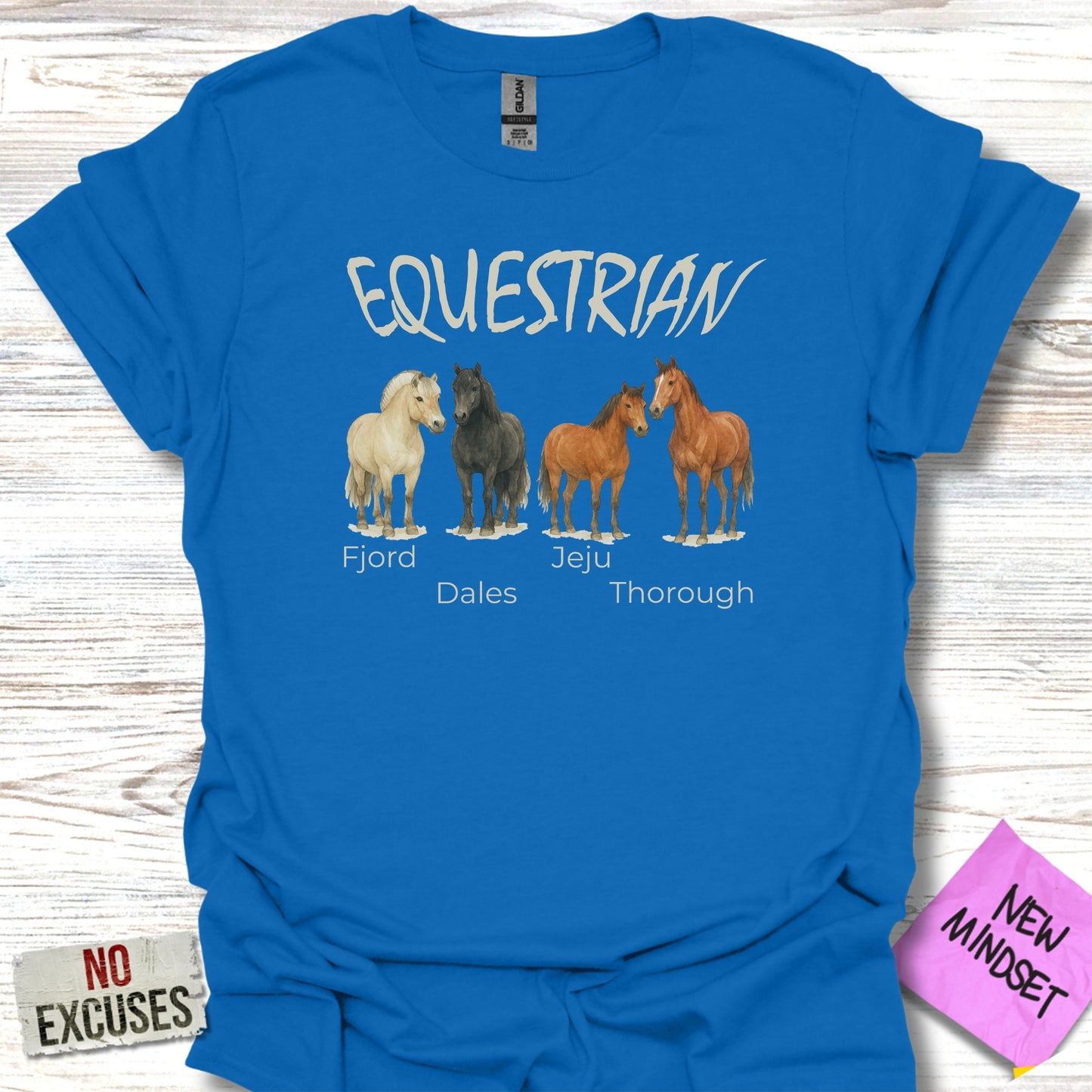 Equestrian Fjord Dales Jeju Thorough T-shirt product