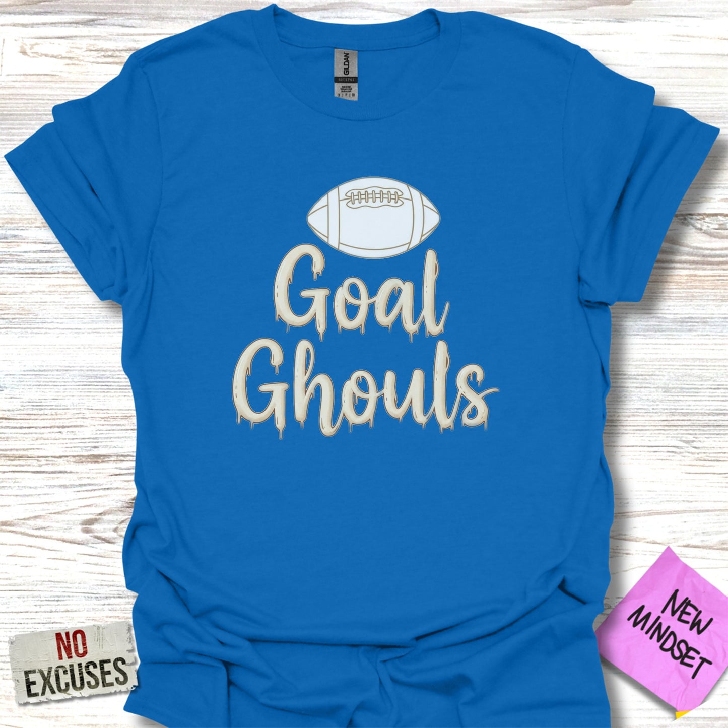 Goal Ghouls Halloween Football Fans T-Shirt product type