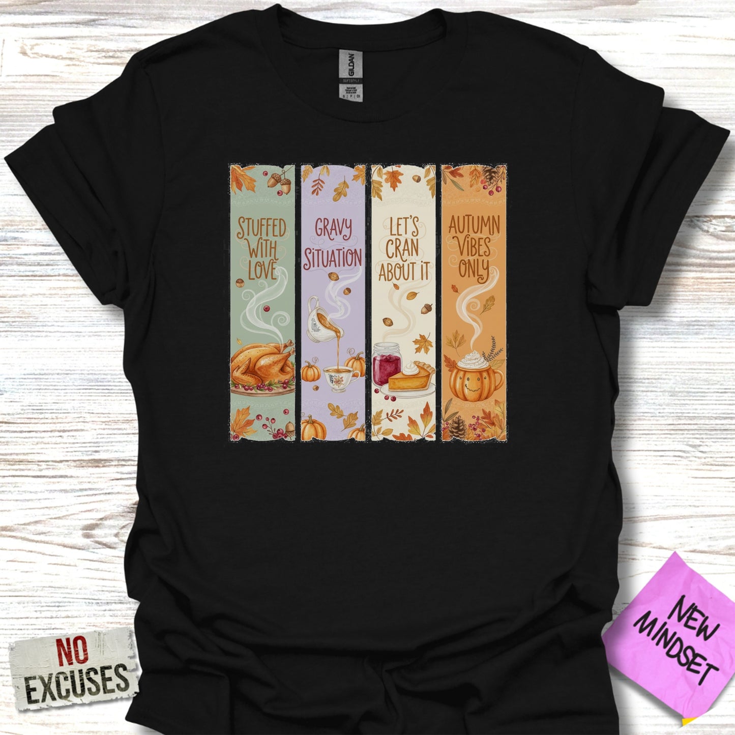Funny Thanksgiving Autumn Vibes Graphic Tee product
