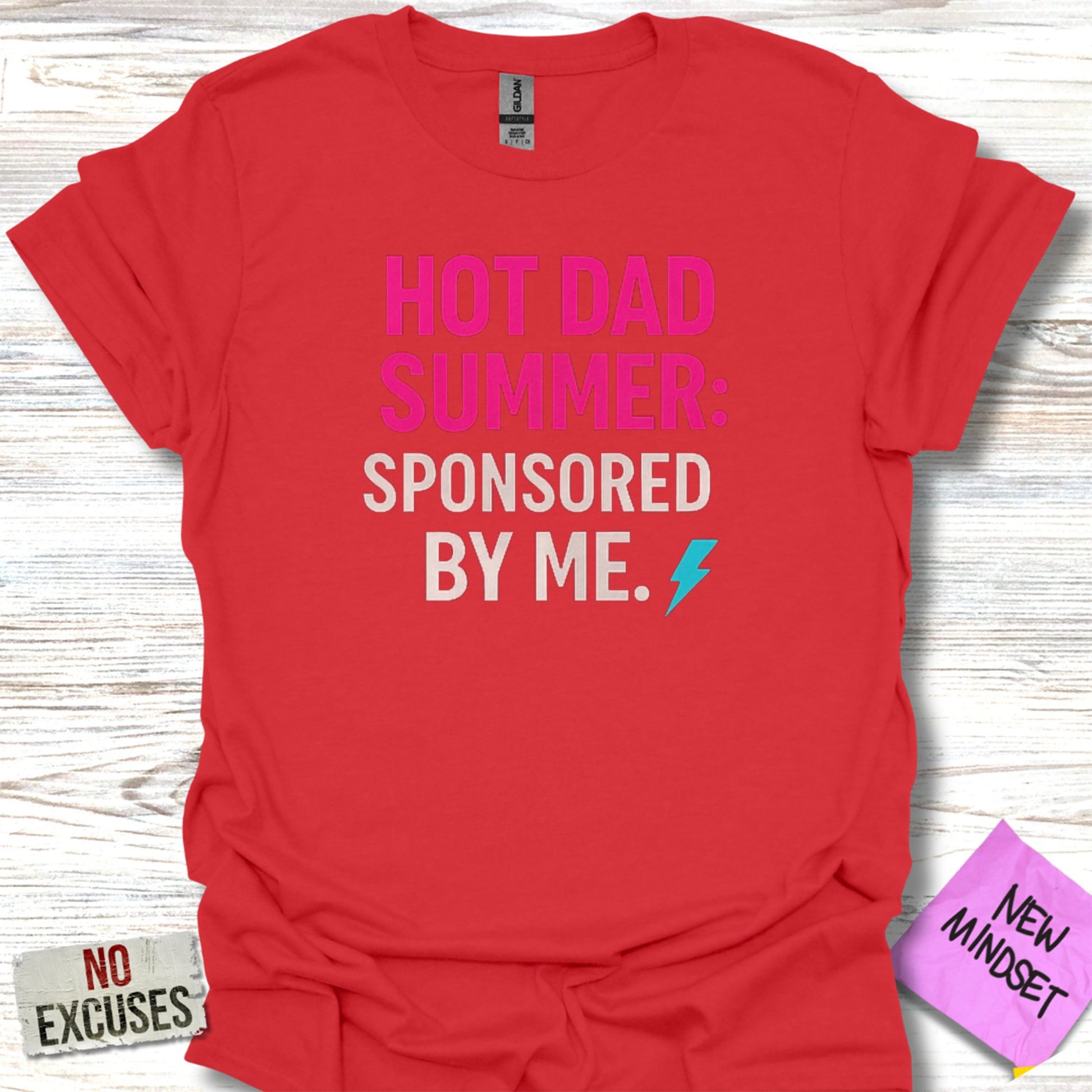 Hot Dad Summer Sponsored by Me T-Shirt product type