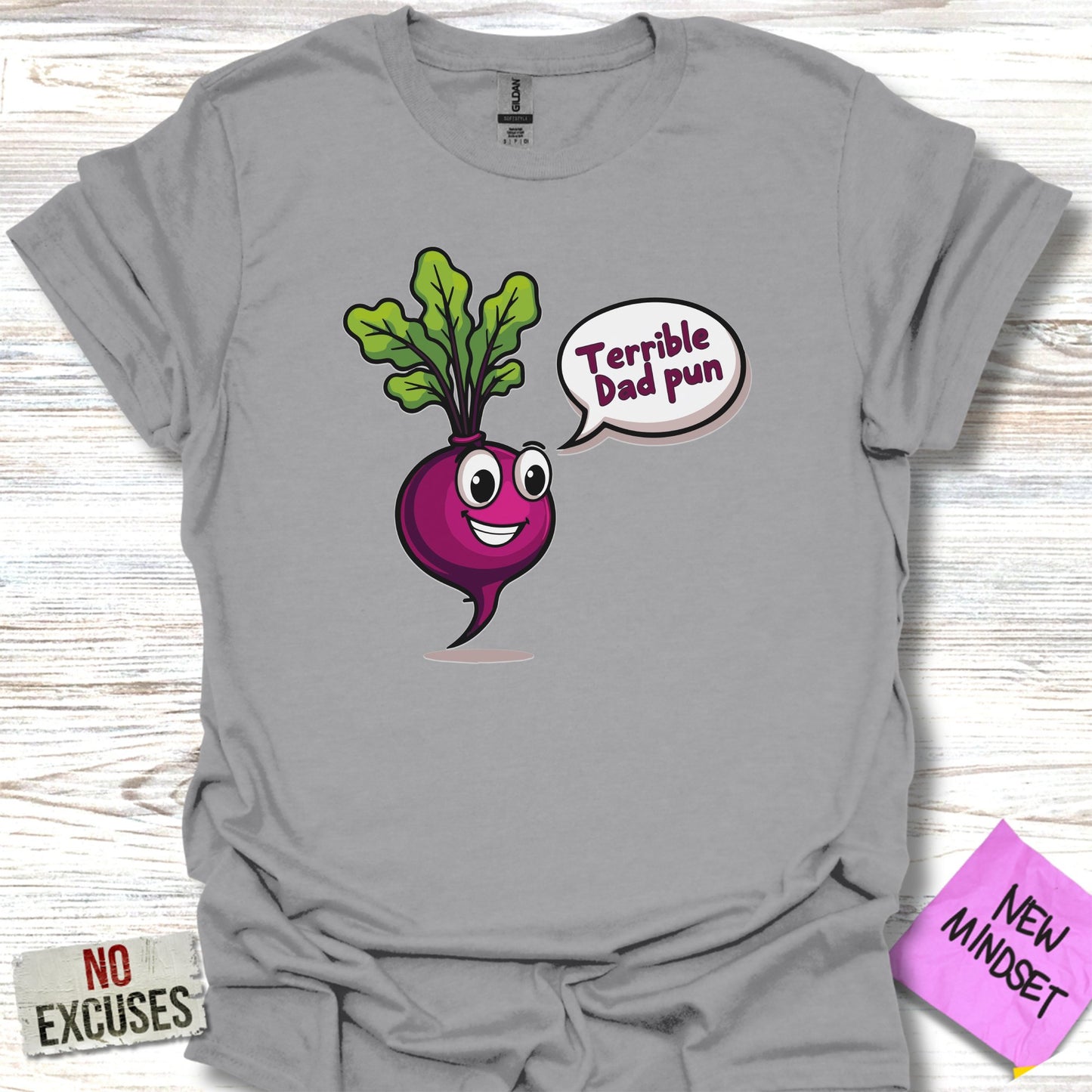 Terrible Dad Pun Beet Graphic Design T-shirt product