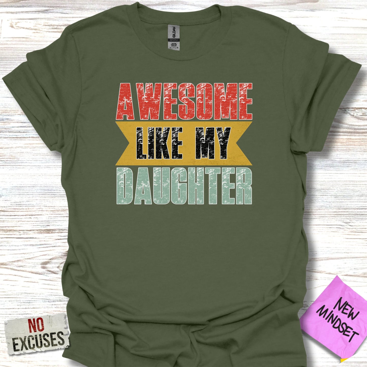 Awesome Like My Daughter Graphic Shirt product type