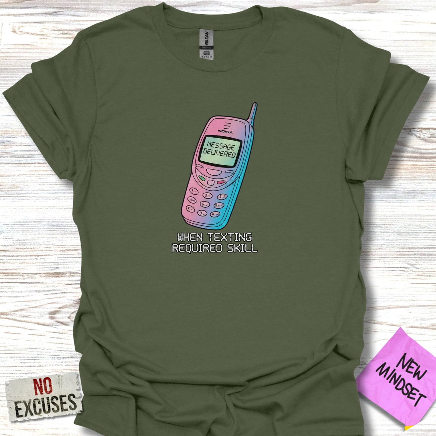 When Texting Required Skill Graphic T-Shirt product