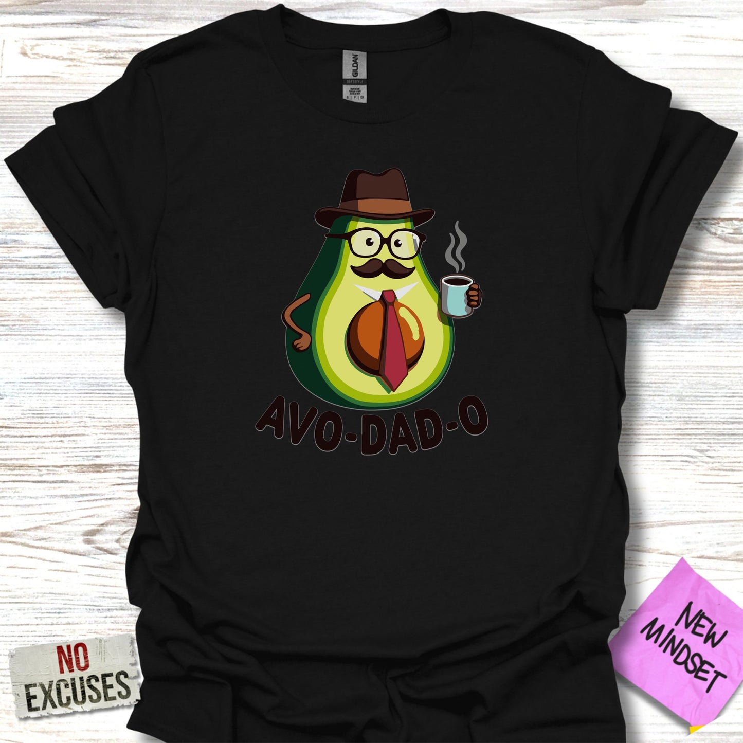 Avo-dad-o Avocado Graphic Tee for a Fun Product