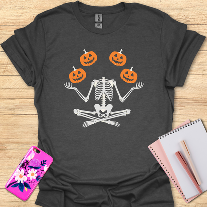 Juggling Skeleton T-Shirt