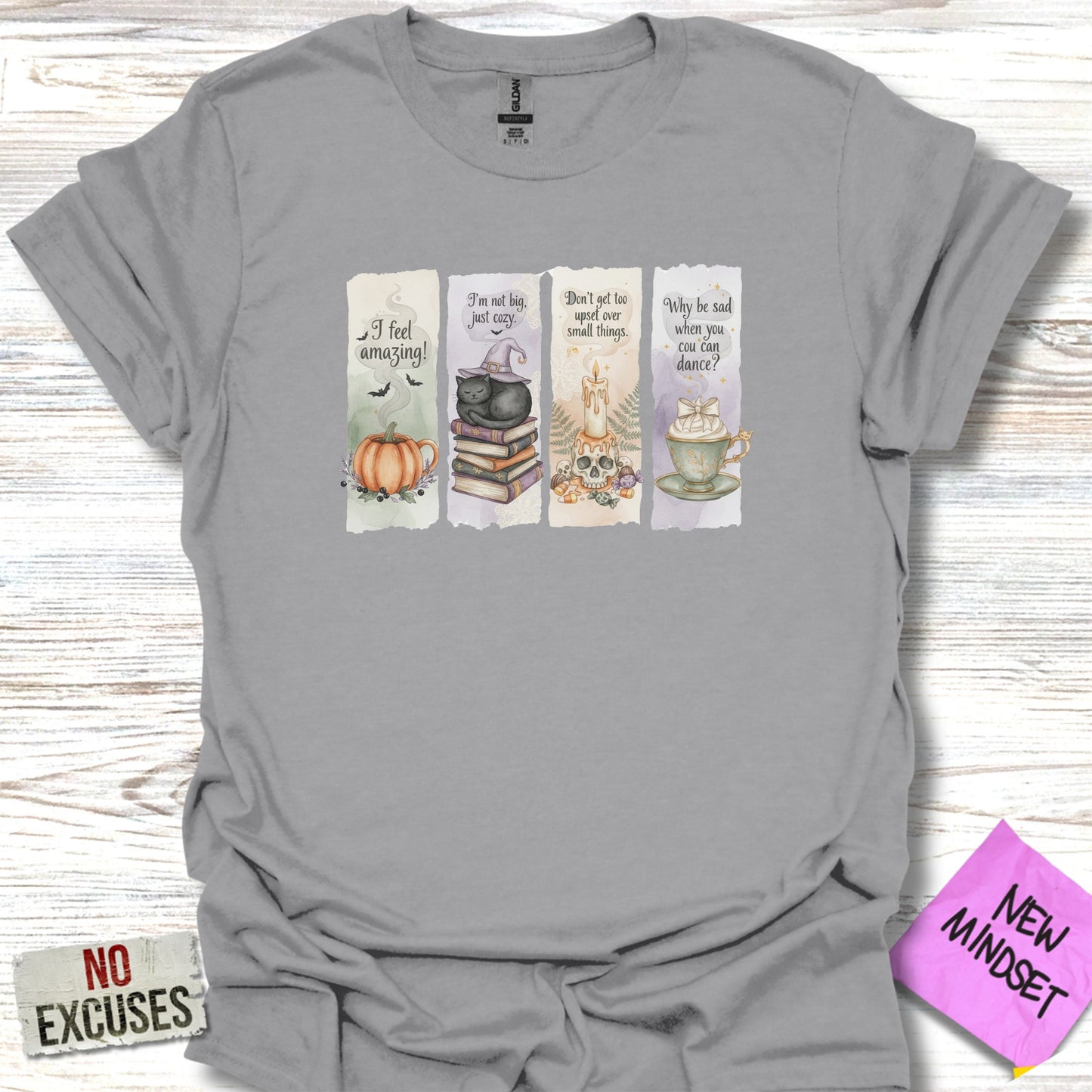 Fall Themed Motivational Quote T-Shirt Product Type