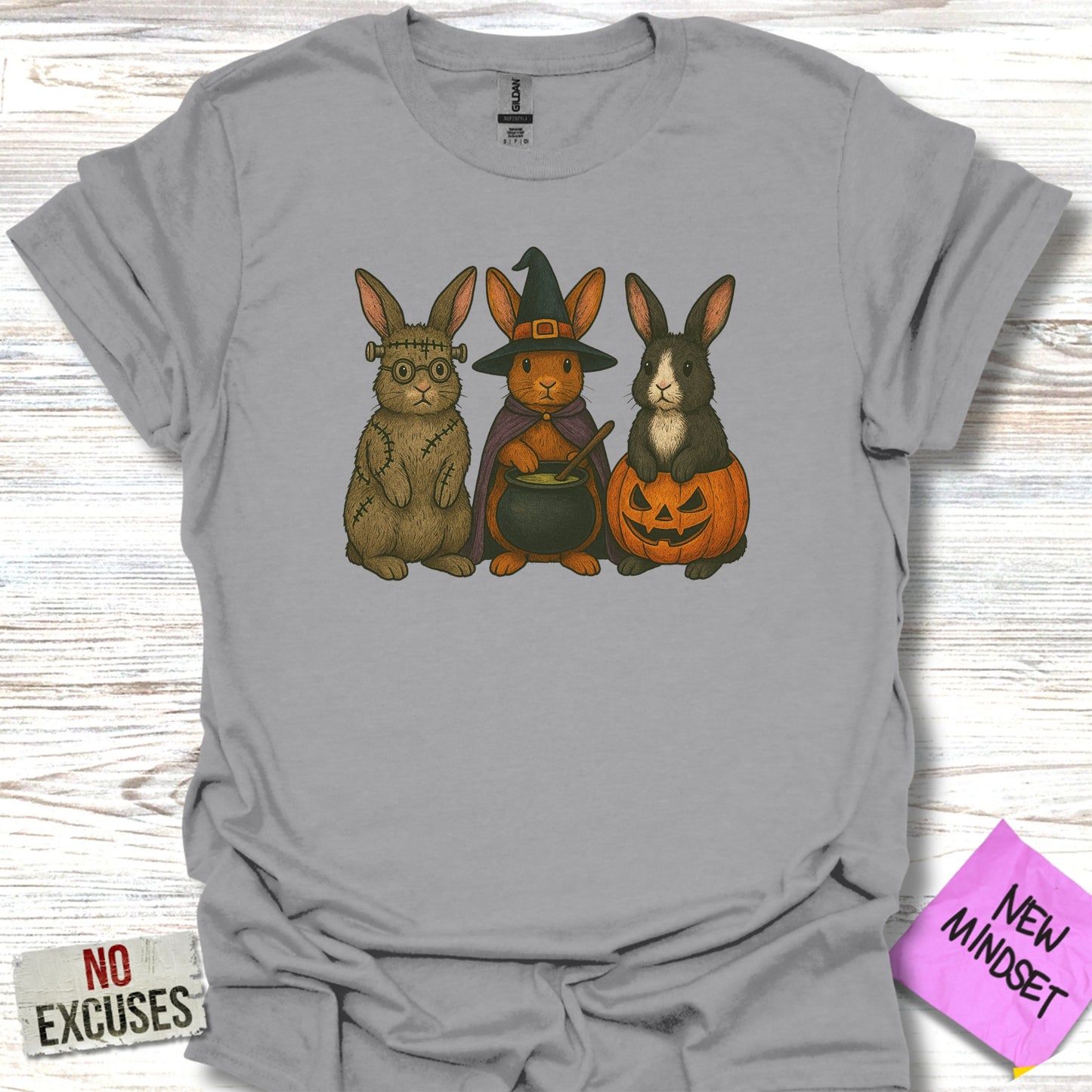 Festive Halloween Costume Bunny Graphic T-Shirt product