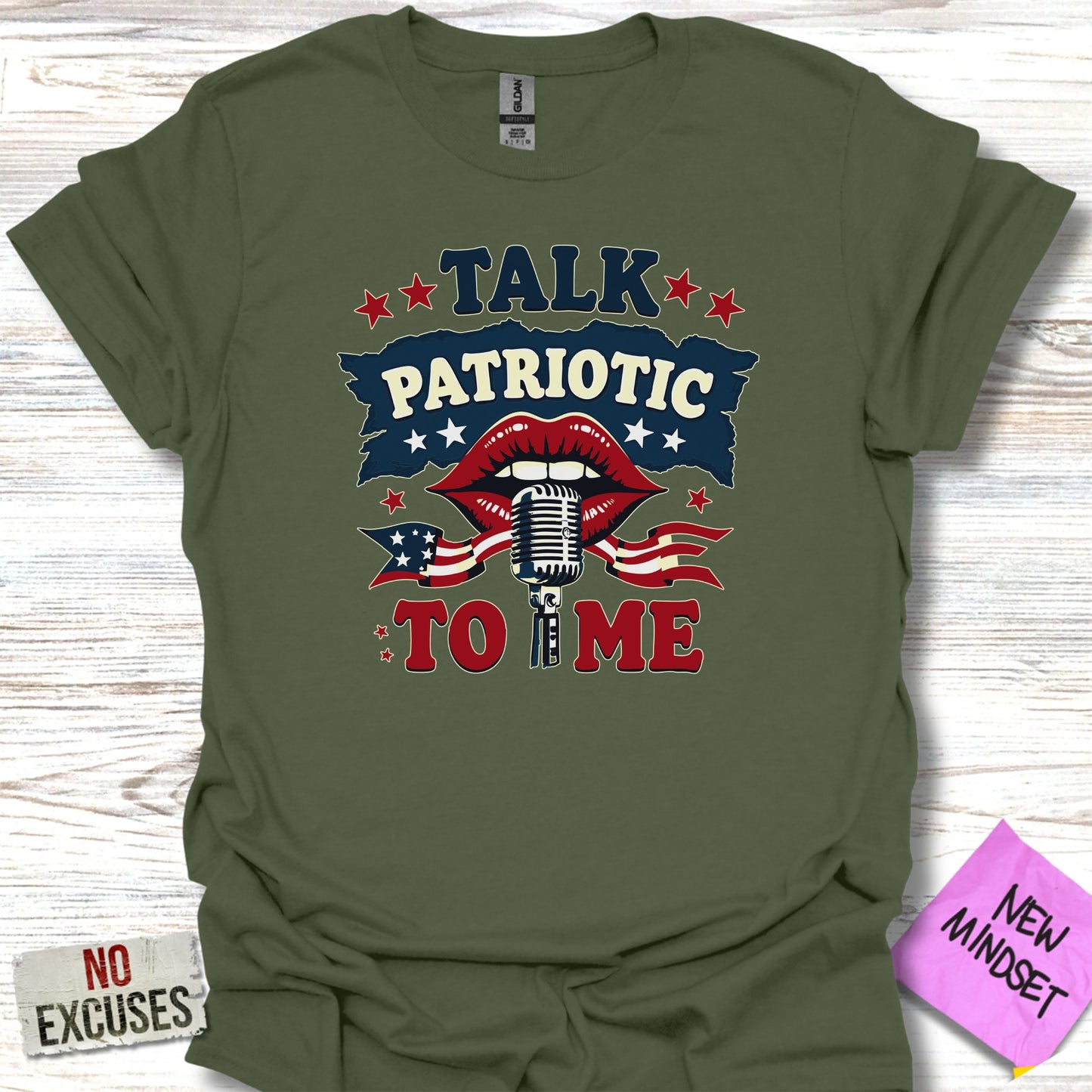 Talk Patriotic to Me Graphic Tee product