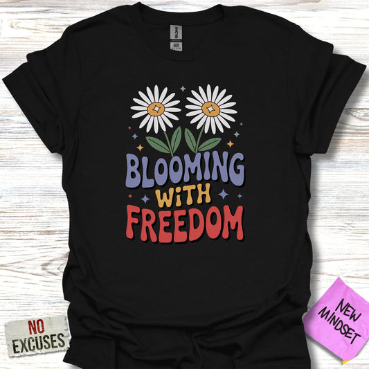 Blooming with Freedom Graphic T-Shirt product