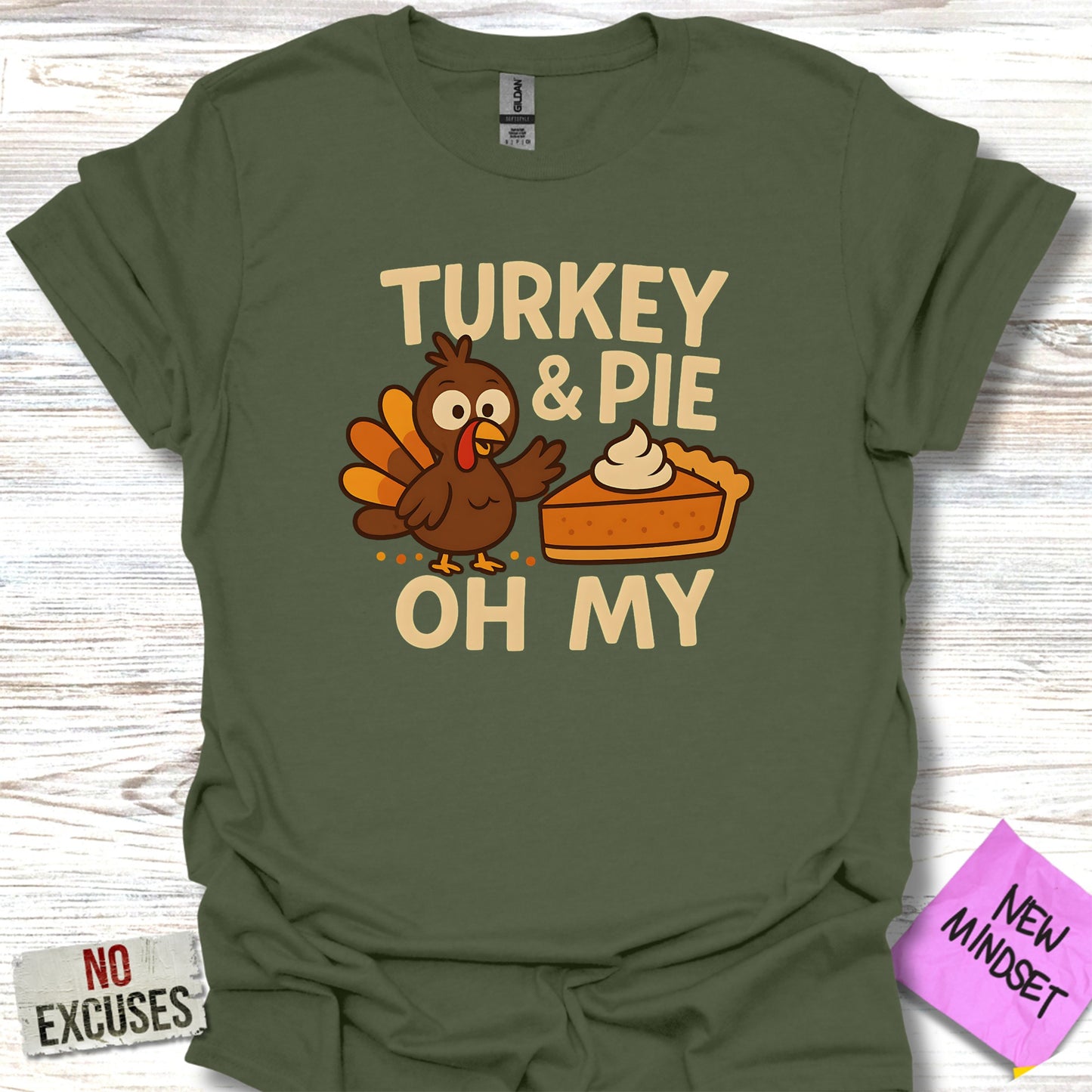 Turkey and Pie Oh My Graphic T-Shirt product