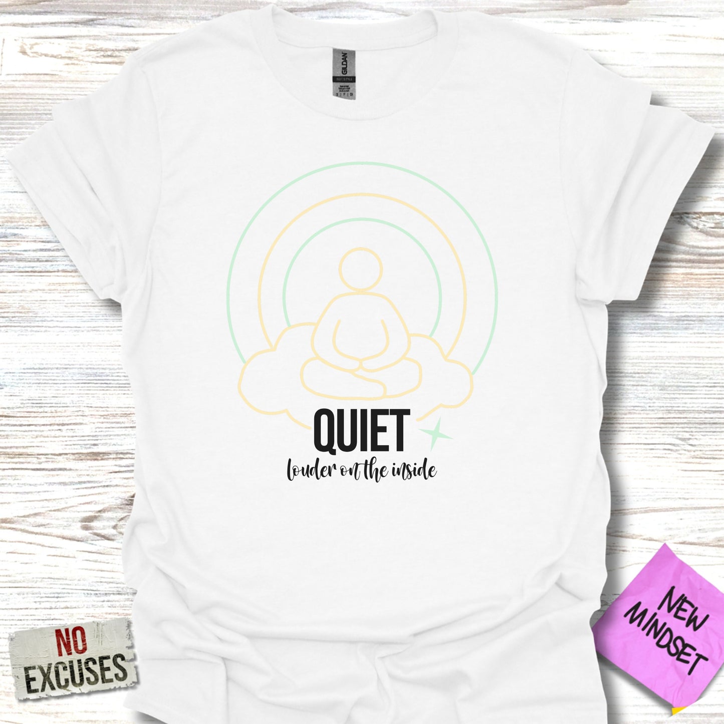 Quiet Find Peace Within the Inside T-shirt product
