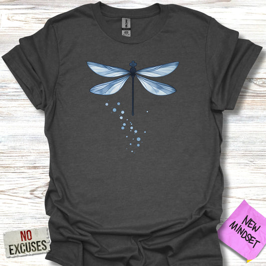 Dragonfly Graphic Tee Casual Short Sleeve T Shirt product type