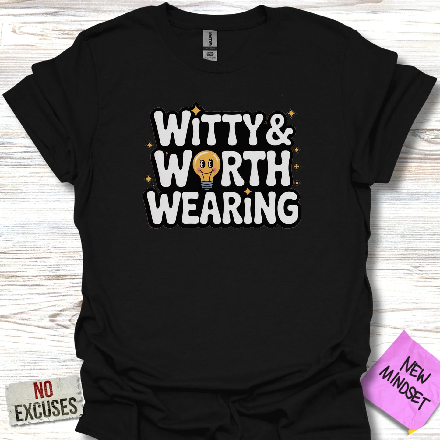 Witty and Worth Wearing Graphic Novelty T-Shirt product