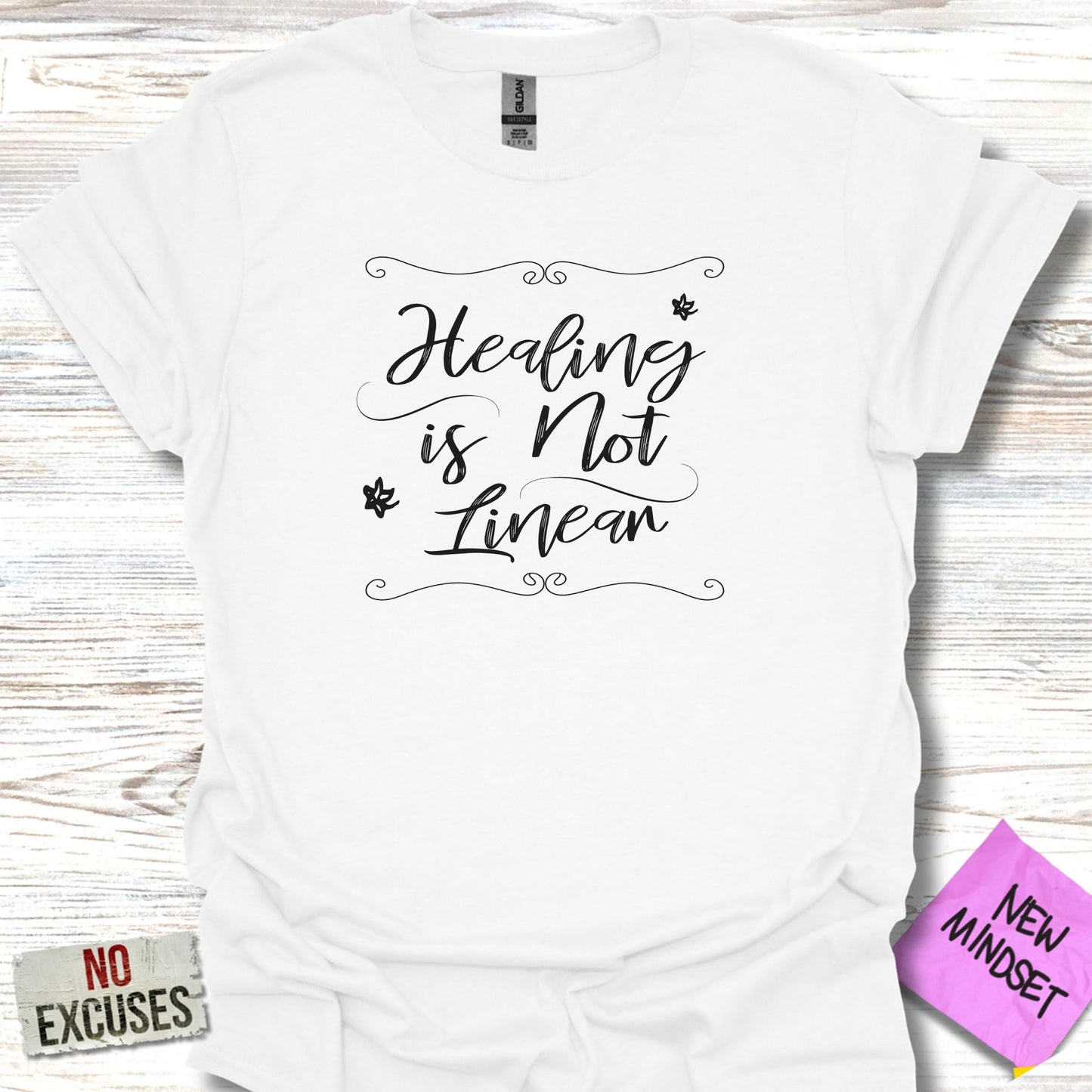 Healing Is Not Linear Motivational T-Shirt product